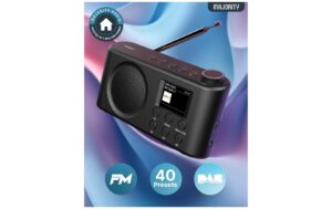 2210554_2 - Mediatech Majority Orwell-Pro DAB+ Radio mit Bluetooth und Weckfunktion