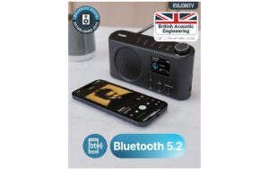 2210554_3 - Mediatech Majority Orwell-Pro DAB+ Radio mit Bluetooth und Weckfunktion