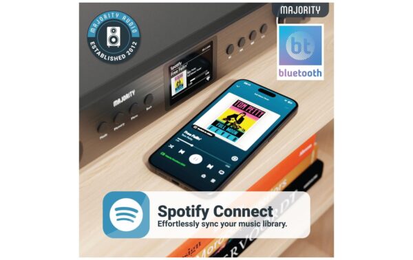 Majority Fitzwilliam 2024 DAB+ FM Bluetooth Spotify Connect