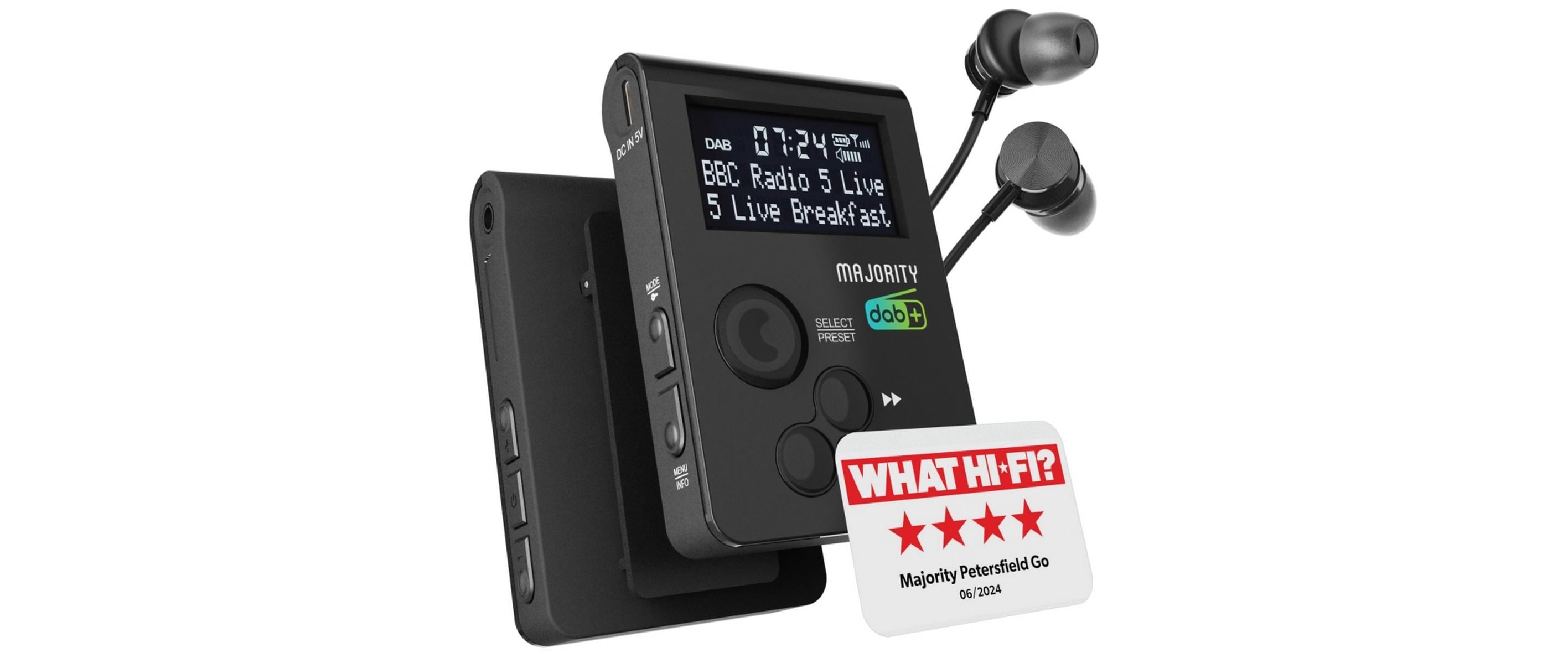 2210558 - Mediatech Majority Petersfield Go DAB+, mit Akku kaufen Schweiz | Mediatech.ch