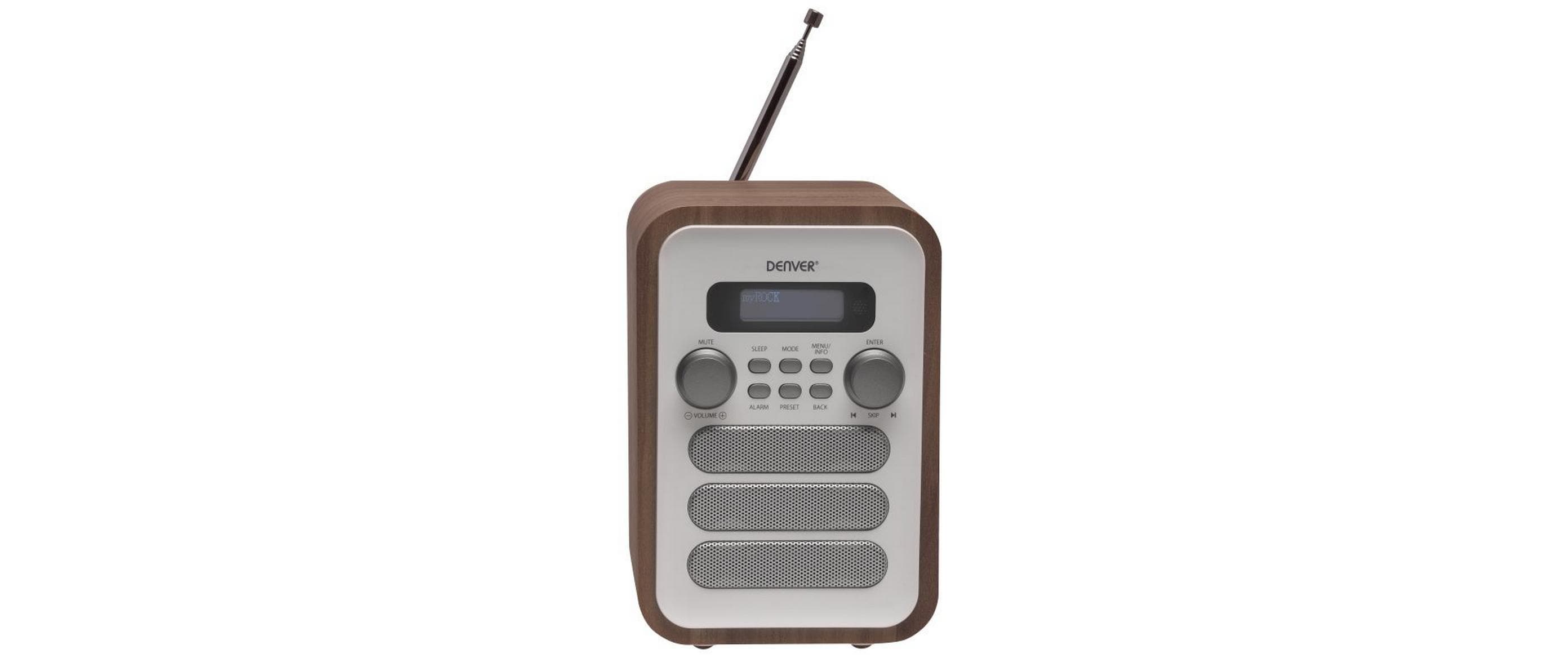2210564_1 - Mediatech Denver DAB-48W DAB+ FM Bluetooth Weckfunktion LCD-Display