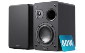 Majority D70X Passiv Regal-Lautsprecher Set Schwarz