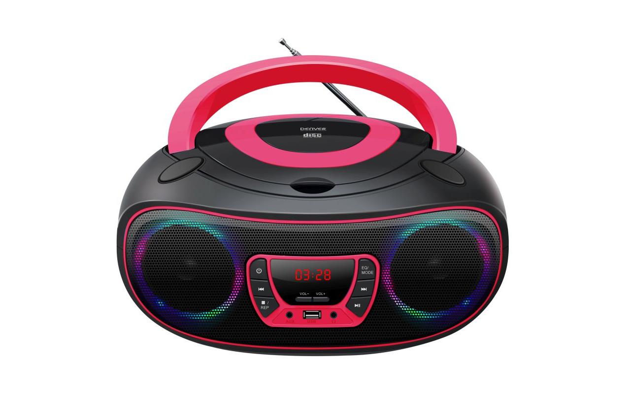 2210578 - Mediatech Denver TCL-212PK CD-Player, Bluetooth, Pink kaufen Schweiz | Mediatech.ch