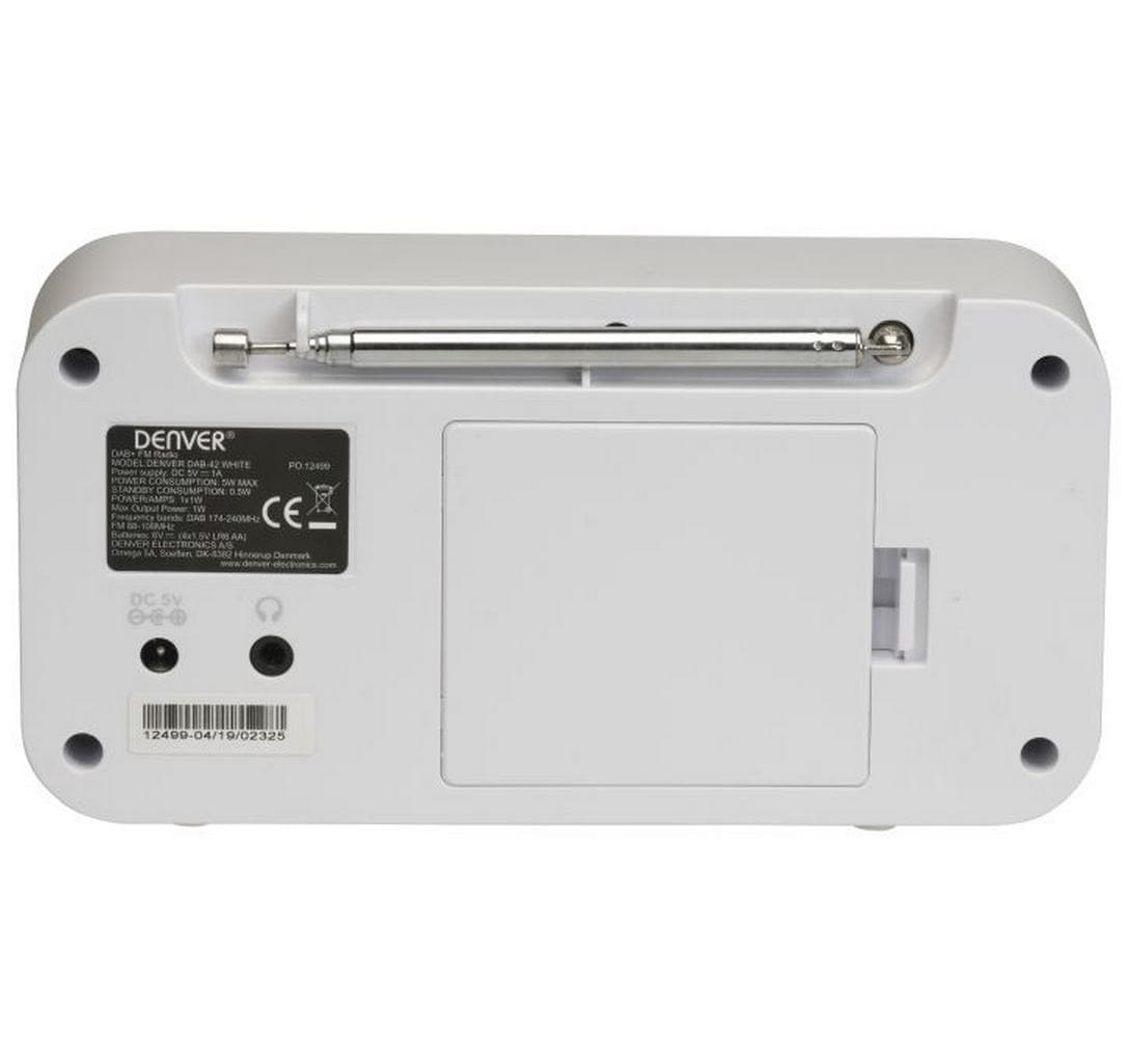 2210579_1 - Mediatech Denver DAB-42W Weiss