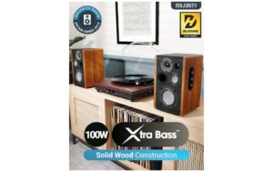 2210580_2 - Mediatech Majority D100 Aktiv Holzgehäuse 100 W Bluetooth 5.3