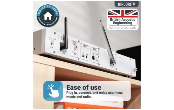 2210591_2 - Mediatech Majority Fitzwilliam 2024 Silver, Internetradio-Tuner, DAB+, UKW