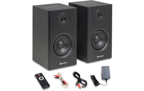 2210785_8 - Mediatech Audizio BS15-BK Aktivlautsprecher Set, 60W, BT, ARC, BK