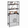 2211797 - Mediatech Relaxdays Waschmaschinenregal 3 Ablagen Masse H x B x T: ca. 157 x 65 x 28 cm