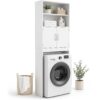 2211798 - Mediatech Relaxdays Waschmaschinenschrank Weiss