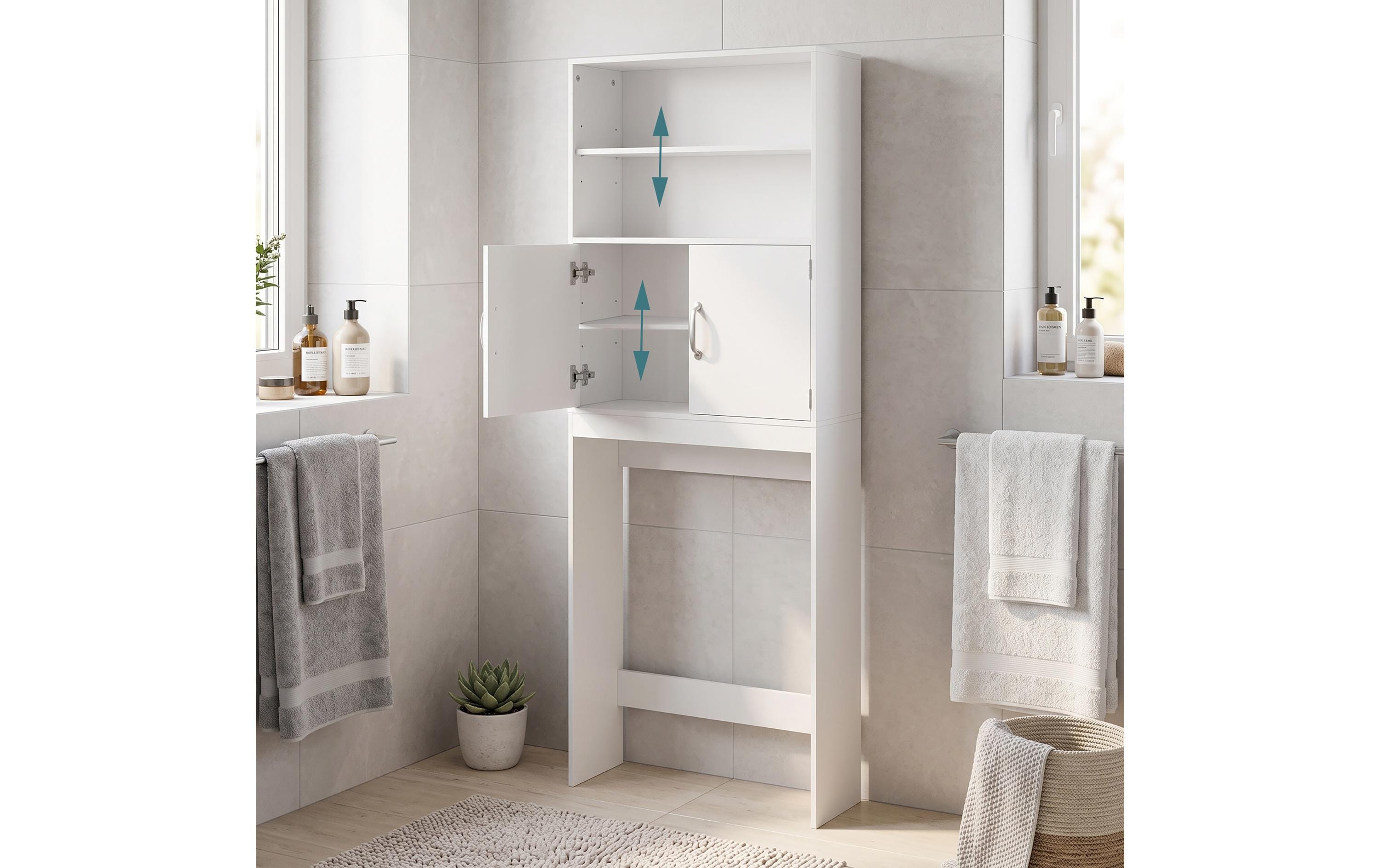 2211798_1 - Mediatech Relaxdays Waschmaschinenschrank Weiss