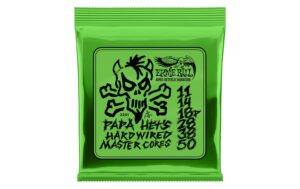 Ernie Ball Papa Het's Hardwired Master vernickelter Stahl 11-50