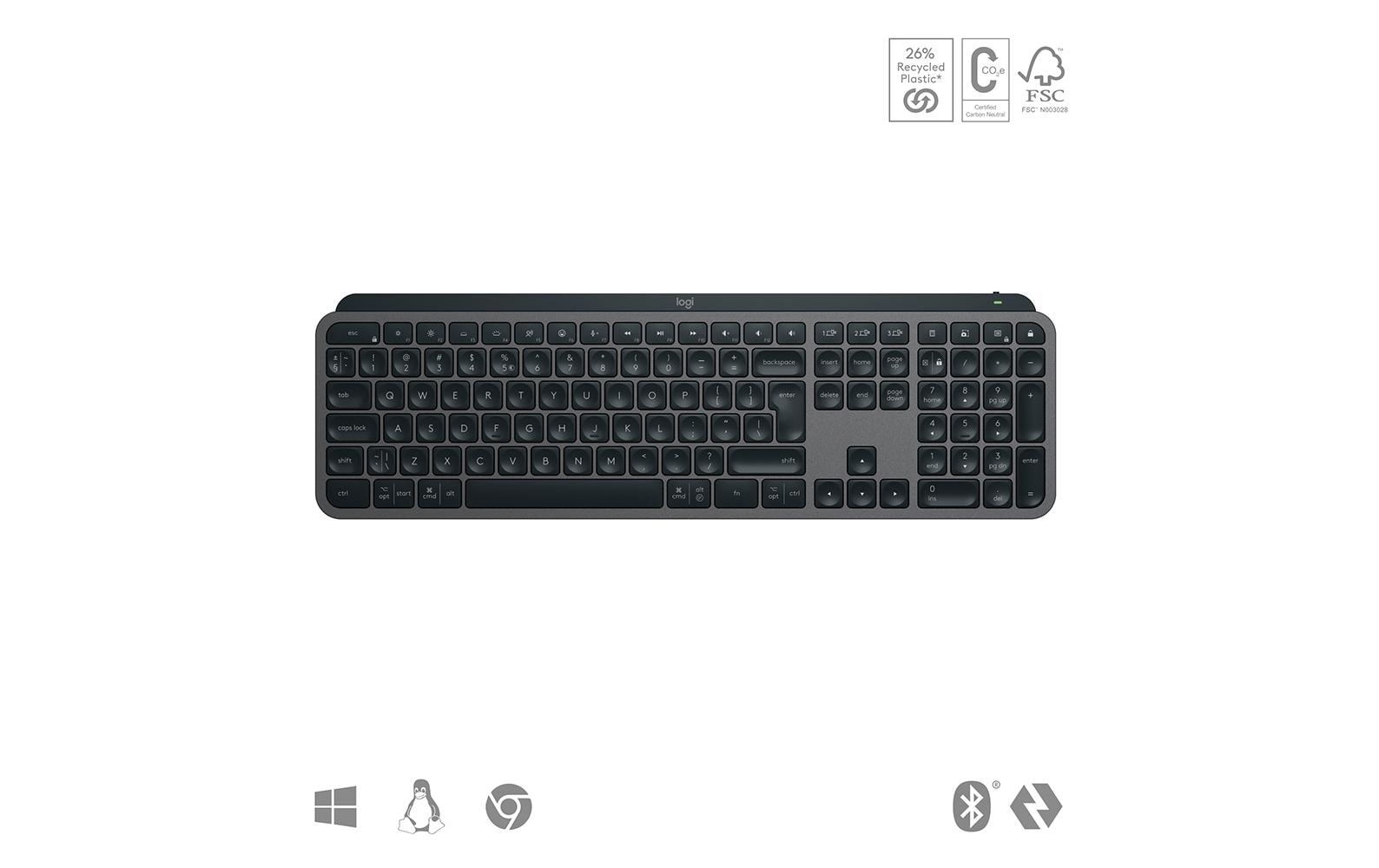 2212405 - Mediatech Logitech Tastatur MX Keys S FR Layout FR-Layout kaufen Schweiz | Mediatech.ch