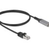 Delock USB-Kabel A-RJ45, 1m Gigabit 10/100/1000, USB-A zu RJ45