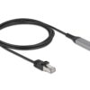 2212549 - Mediatech Delock USB-Kabel C-RJ45, 2m Gigabit 10/100/1000, USB-C zu RJ45