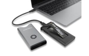 2212727_2 - Mediatech Delock M.2 NVMe PCIe SSD Gehäuse USB Type-C, 40 Gbps, mit Lüfter