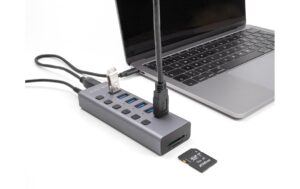 2212733_1 - Mediatech Delock Hub Externer, USB 5 Gbps, 6 Port, mit Schalter