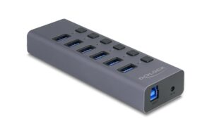 2212733_2 - Mediatech Delock Hub Externer, USB 5 Gbps, 6 Port, mit Schalter