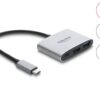 Delock USB Type-C Adapter zu HDMI 4K 60 Hz, USB-A, PD 3.1 140 W