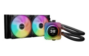 Wasserkühler be quiet! Light Loop 240 LCD kompatibel zu Intel/AMD, 2x 120mm Radiator