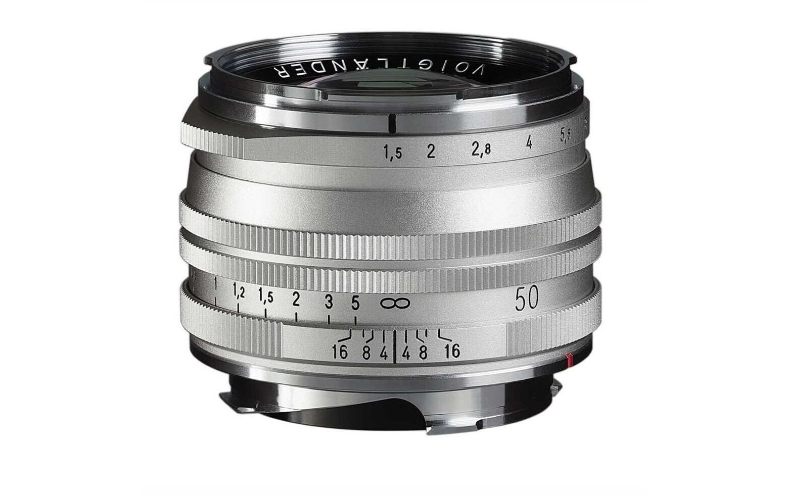 2213988 - Mediatech Voigtländer Nokton 50mm f/1.5 II VM MC Silber kaufen Schweiz | Mediatech.ch