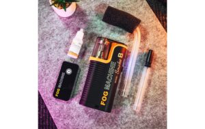 LensGo Smoke B Mobil, tragbar, handgehalten, Schwarz