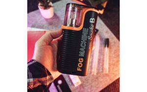 LensGo Smoke B Mobil, tragbar, handgehalten, Schwarz