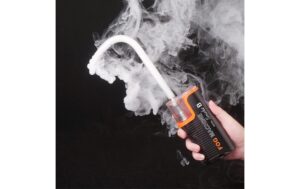 LensGo Smoke B Mobil, tragbar, handgehalten, Schwarz