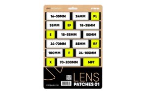 2215052 - Mediatech CRDBAG Linsen Aufnäher 01 Schwarz kaufen Schweiz | Mediatech.ch