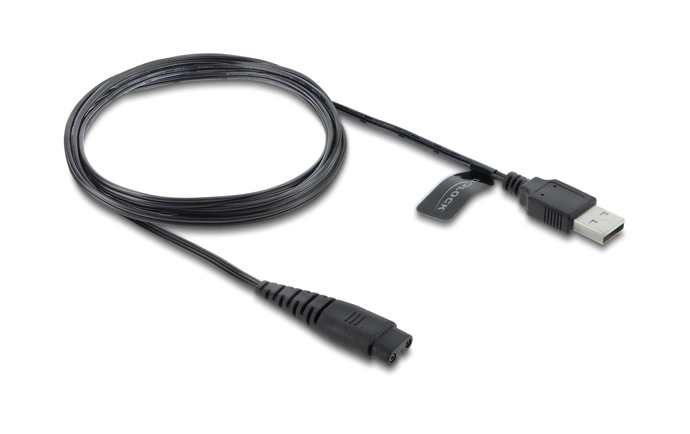 Delock USB Ladekabel 5 V, 1.2 m, Schwarz kaufen Schweiz | Mediatech.ch