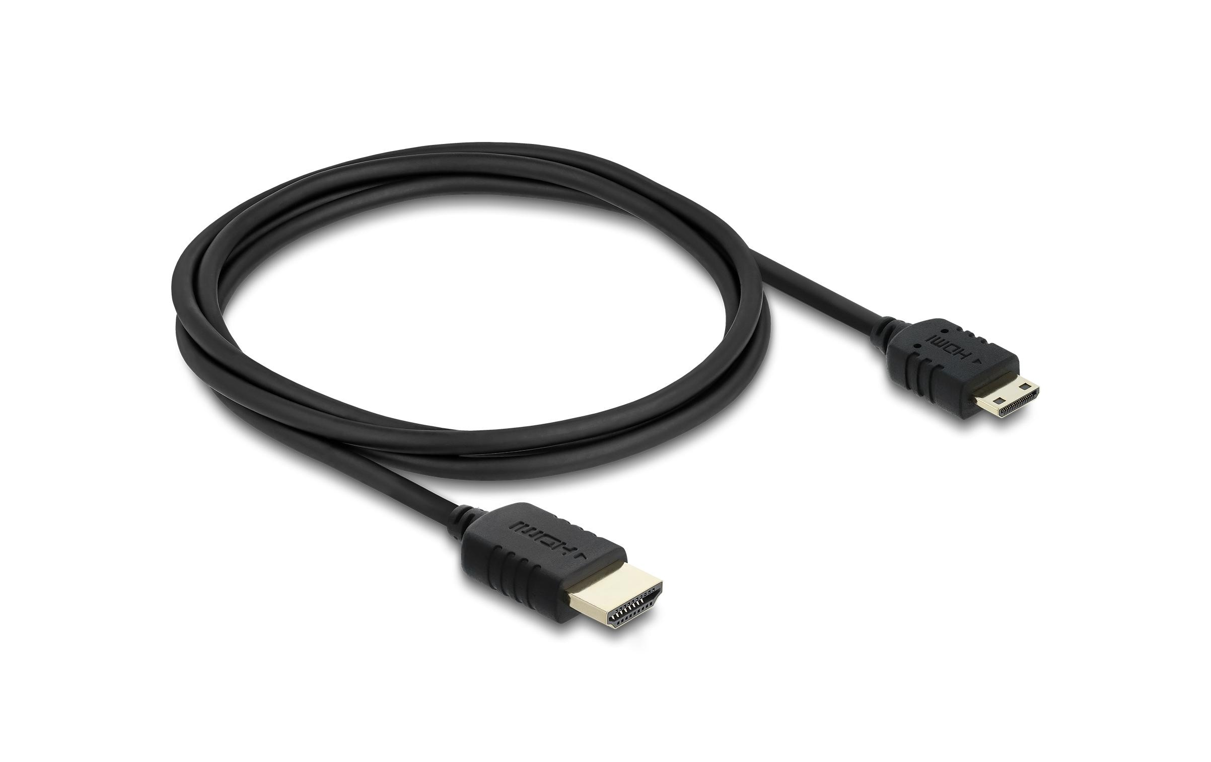 2216503 - Mediatech Delock HDMI Kabel HDMI Stecker zu Mini HDMI Stecker, Koaxial kaufen Schweiz | Mediatech.ch