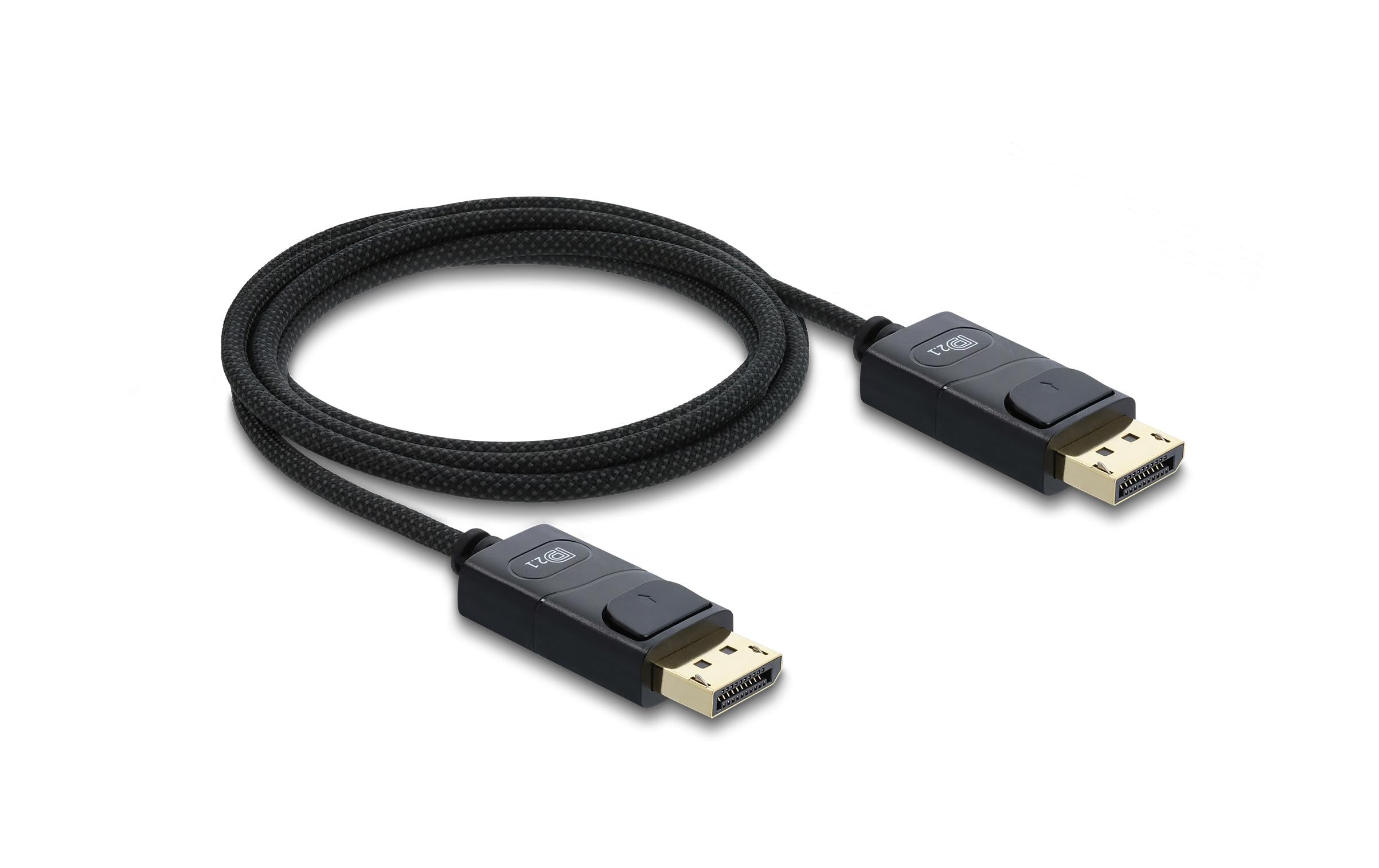2216516 - Mediatech Delock DisplayPort Kabel Koaxial 16K 60 Hz 80 Gbps 2 m kaufen Schweiz | Mediatech.ch
