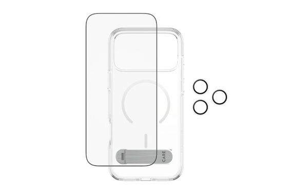 PanzerGlass Feature Kick 3-in-1 Set mit Schutzfolie und