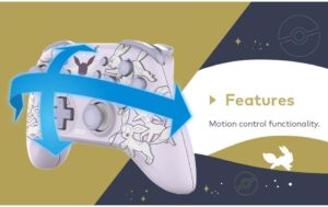 Wireless Horipad Controller Eevee Evos Switch 2/Switch, Wireless
