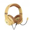 2217842 - Mediatech Hori Gaming Headset wood brown Wired, Switch 2, Animal Crossing