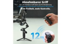 FEIYU Scorp Mini 3 Pro mit KI-Tracking und OLED-Touchdisplay