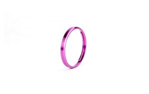 #image_title Nisi Ringkappe GR IIIx Rose Red, Silver