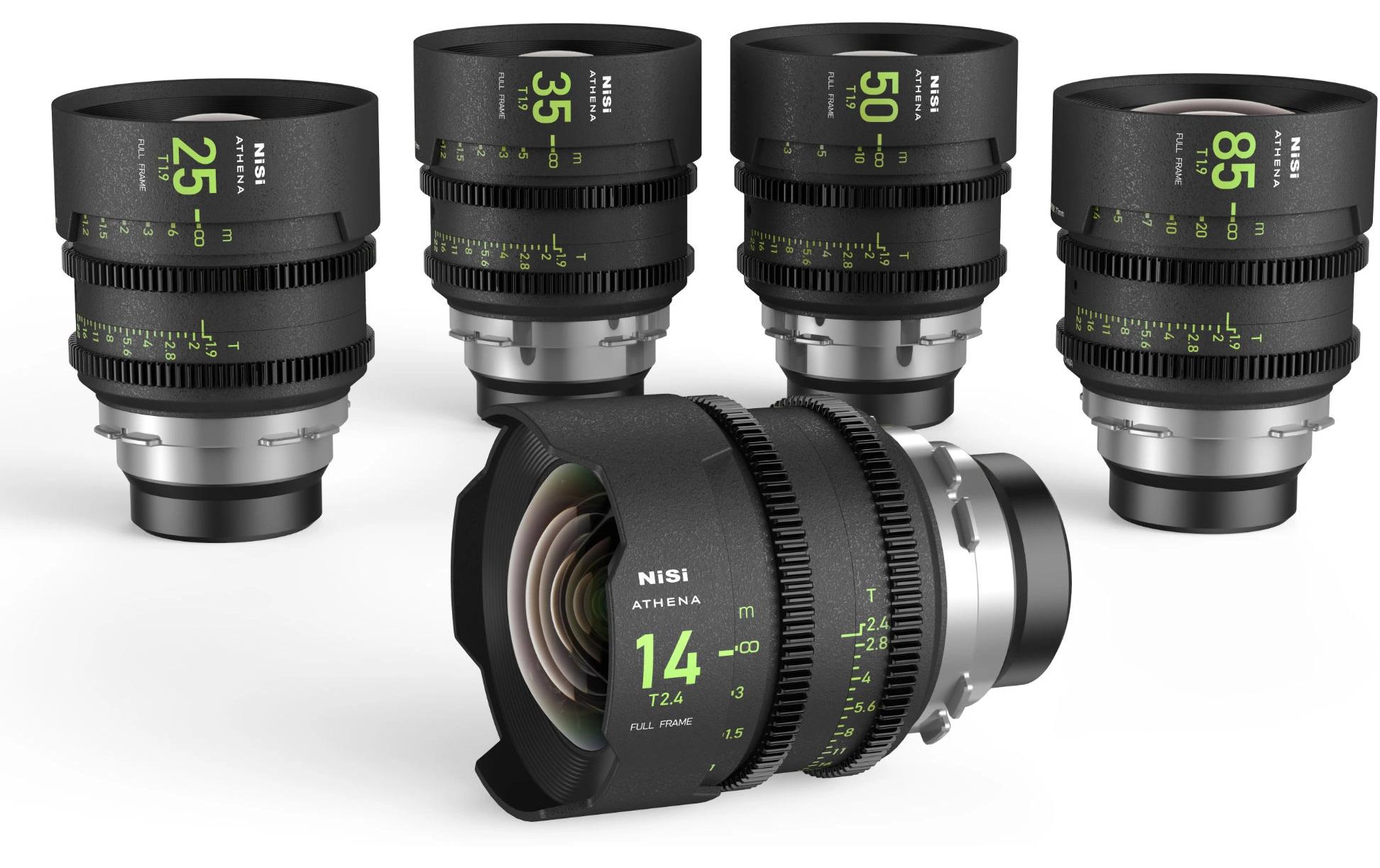 2219163 - Mediatech NiSi Athena Prime T2.4/1.9 Vollformat, 5-Objektiv-Kit, PL-Mount kaufen Schweiz | Mediatech.ch