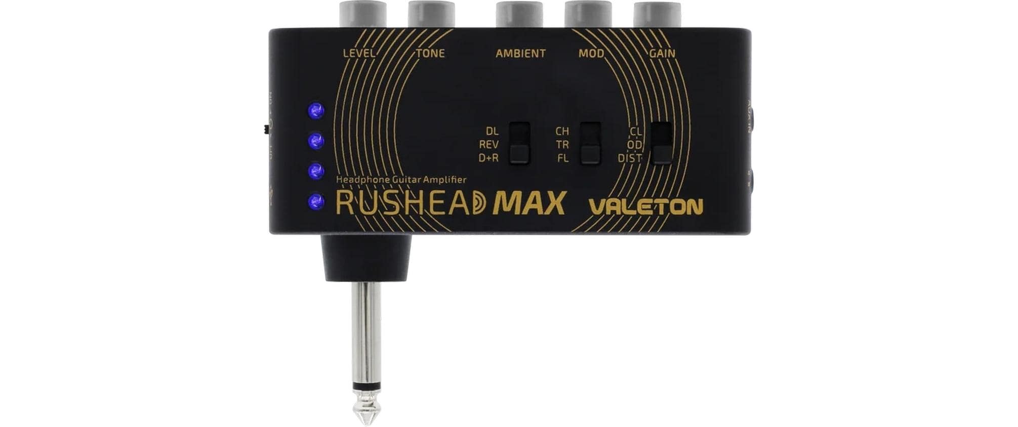 2219889 - Mediatech Valeton Rushead Max Gitarren-Kopfhörerverstärker mit Effekten kaufen Schweiz | Mediatech.ch