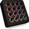 DJ TechTools Midi Fighter Spectra 16 Arcade-Tasten, Schwarz