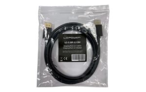 LC-Power Kabel LC-C-DP-2.1-2M DisplayPort-2.1-Kabel, 2m