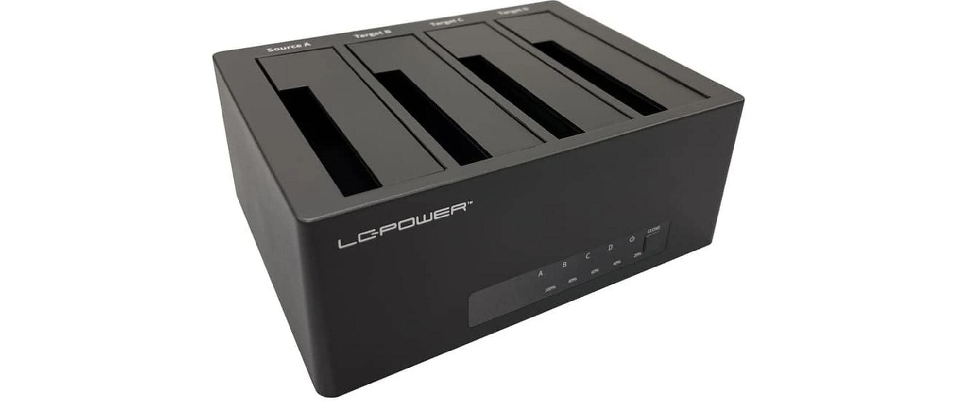 2220175_1 - Mediatech LC-Power LC-DOCK-U3-4B-V2 USB 3.2 Gen. 1x1