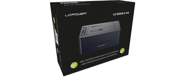 LC-Power LC-DOCK-C-V2 USB 3.2 Gen. 1x1