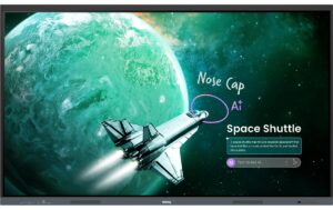 Benq RE8605 LED Interaktiv-Board 86 Touch Display, Ultra HD, 500cd/m2, 18/7