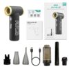 2220547 - Mediatech KiCA Jet Fan 2S Vacuum Kit Black