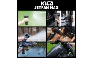 KiCA Jet Fan Max Vacuum Kit Schwarz