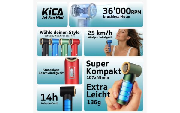 2220558_4 - Mediatech KiCA Jet Fan Mini Blau