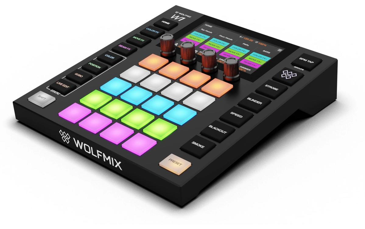 2224684_1 - Mediatech Wolfmix W1 MK3 DMX Lichtsteuerung, 4U