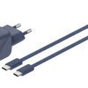 BELKIN BoostCharge USB-C Ladegerät 30W PPS, 2m USB-C Kabel, Indigo