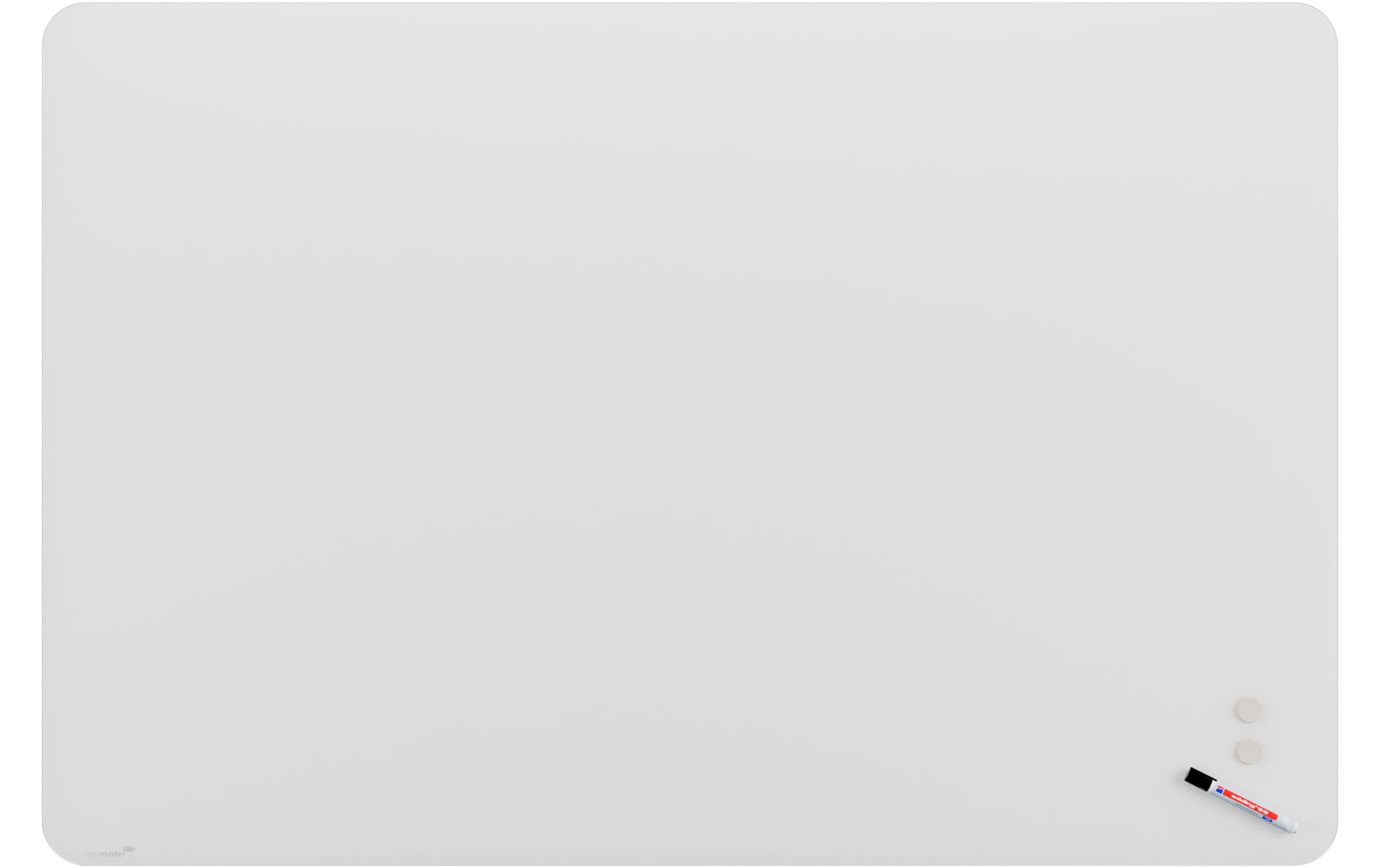 2228944 - Mediatech Legamaster RC Glasboard MATTE 100x150cm cloud dancer weiss, Ecken gerund. kaufen Schweiz | Mediatech.ch
