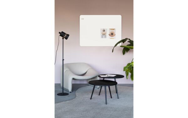 2228944_5 - Mediatech Legamaster RC Glasboard MATTE 100x150cm cloud dancer weiss, Ecken gerund.